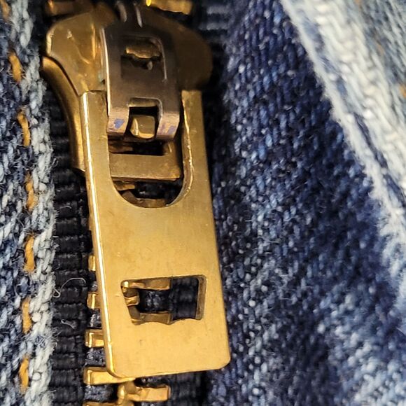 LEVIS 505 Straight Jeans 34x30 Faded Blue - Picture 4 of 16